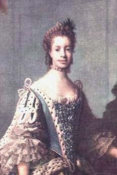 Allan Ramsay Queen Charlotte as painted by Allan Ramsay in 1762. Spain oil painting art